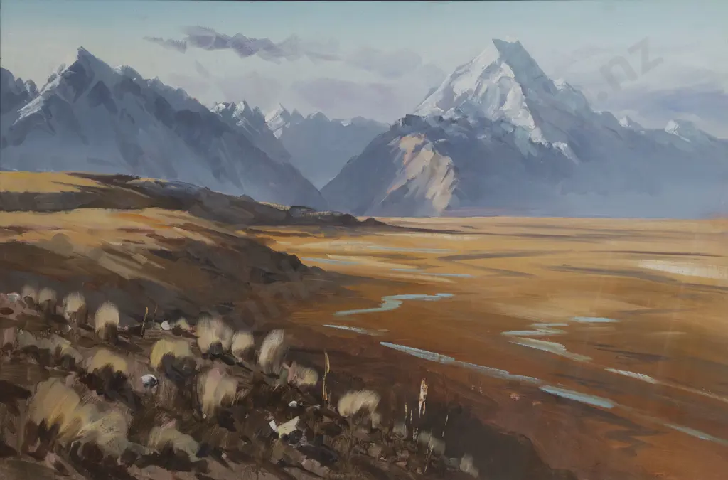 Aston Greathead (1921 - 2012) - South Island Landscape Image 1++