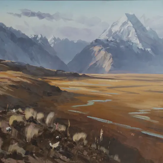 Aston Greathead (1921 - 2012) - South Island Landscape