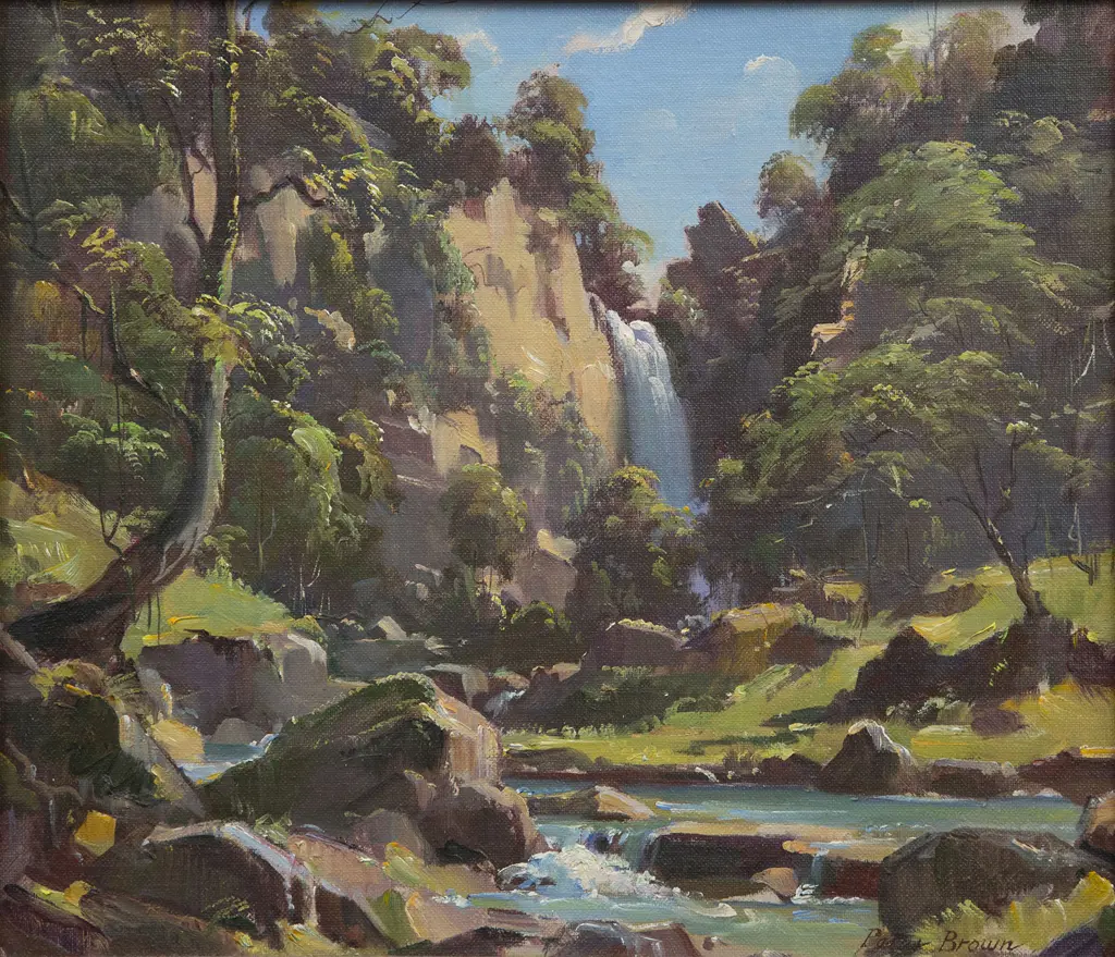 Peter Brown - Tangoio Falls Image 1++