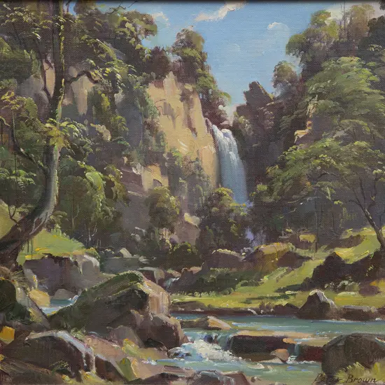 Peter Brown - Tangoio Falls