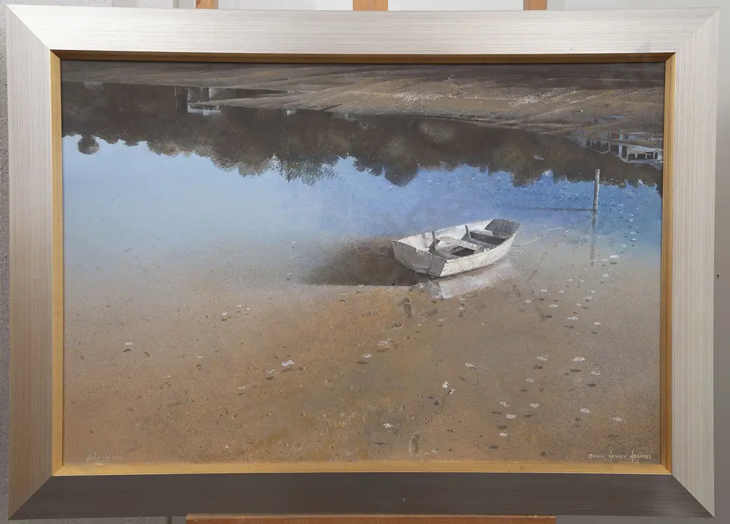 John Henry Holmes - Des's Boat Browns Bay Paremata Image 1++