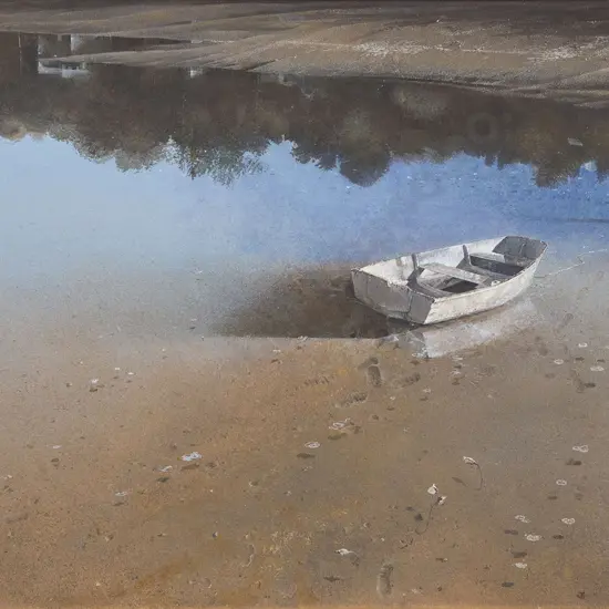 John Henry Holmes - Des's Boat Browns Bay Paremata