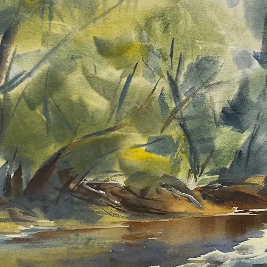 Robin Kay (1919 - 2017) - The Hororata River