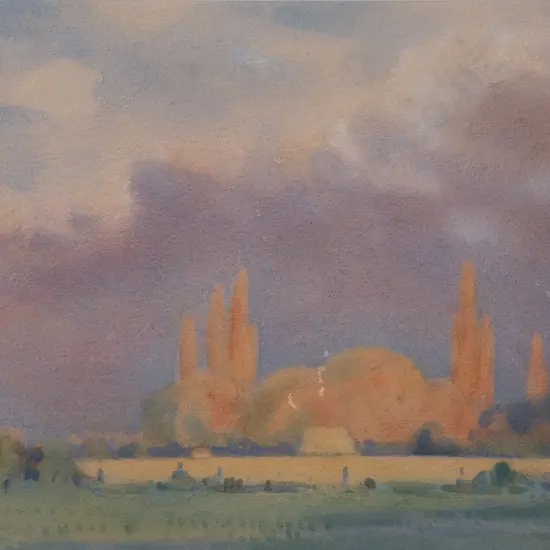 Nugent Welch (1881-1970) - Gathering Storm Nelson