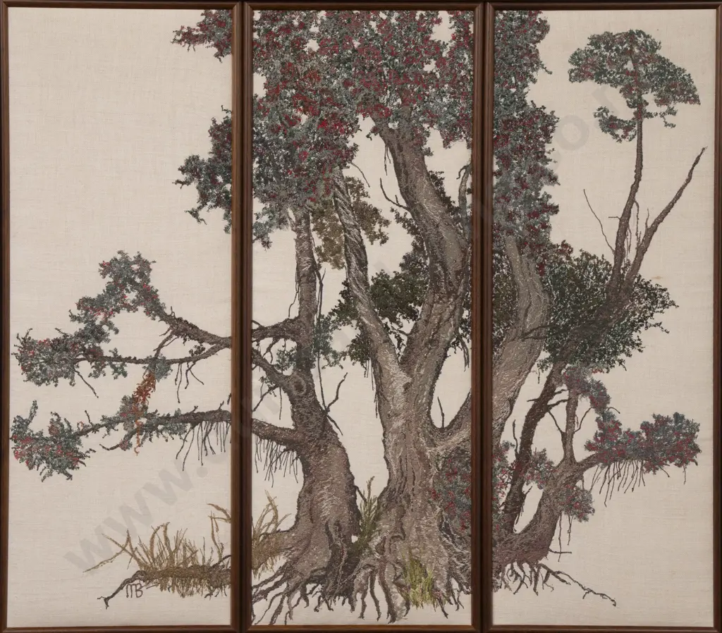 Moreen Bryant - Pohutakawa Tree Trunk Image 1++
