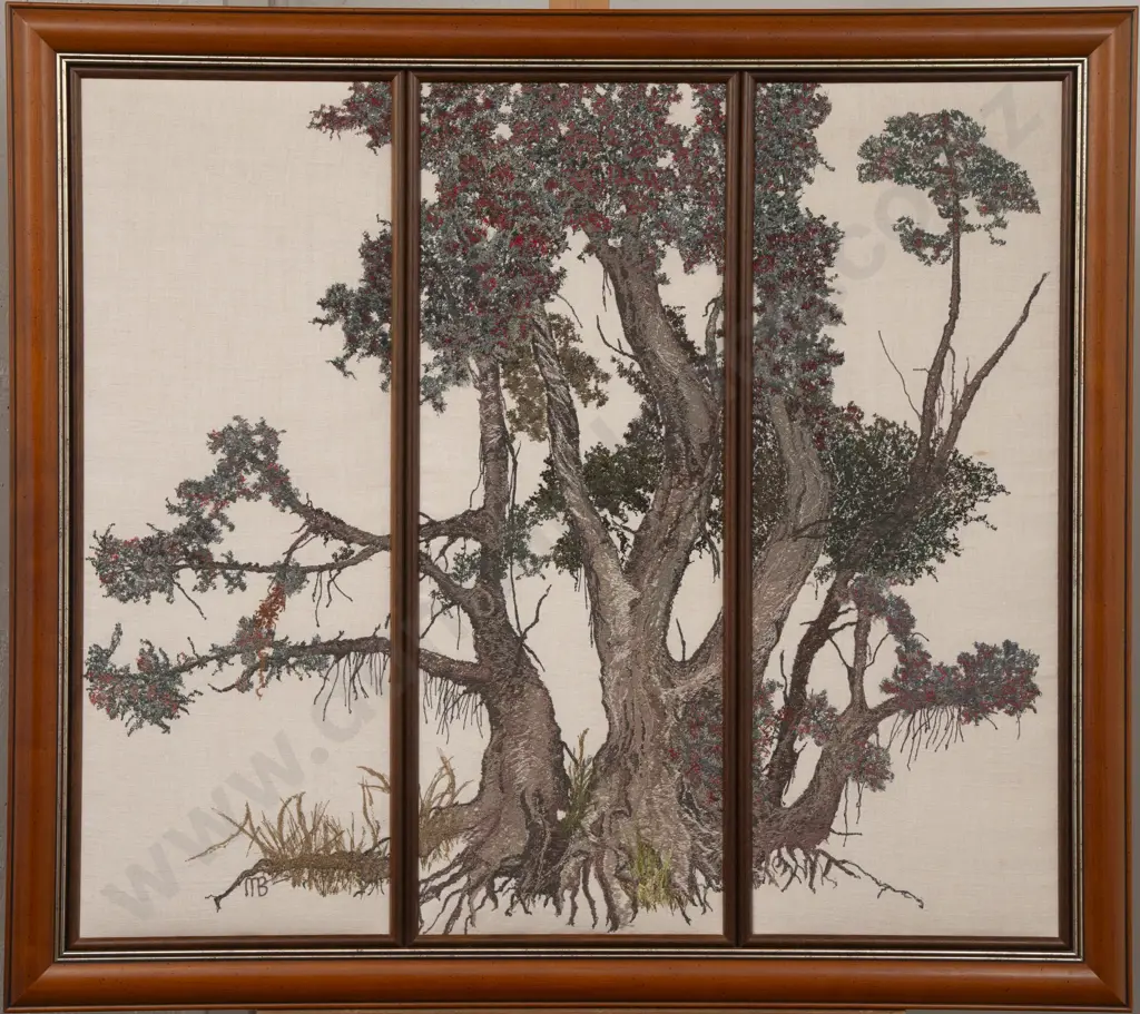Moreen Bryant - Pohutakawa Tree Trunk Image 1++