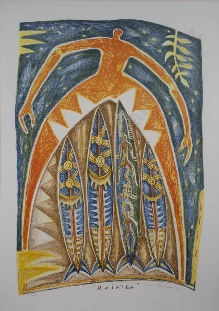 Michel Tuffery (b 1966) - Raiatea Image 1++