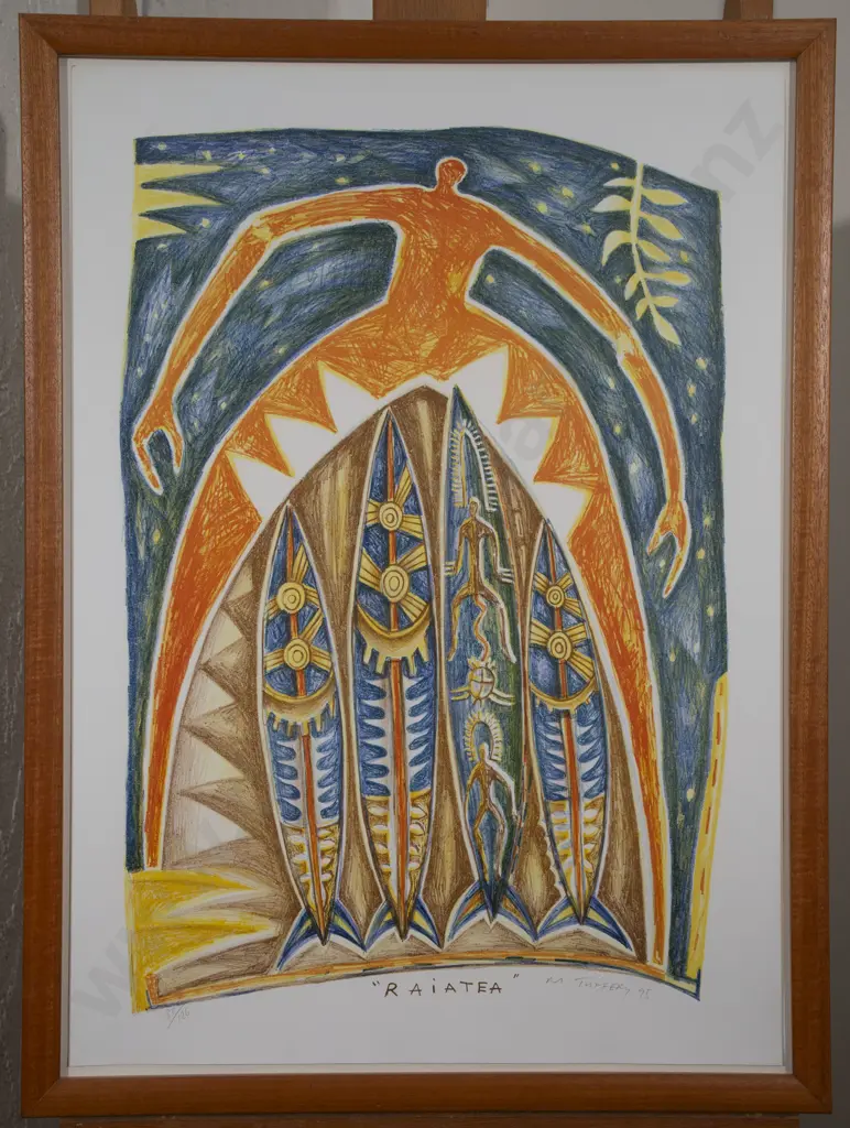 Michel Tuffery (b 1966) - Raiatea Image 1++