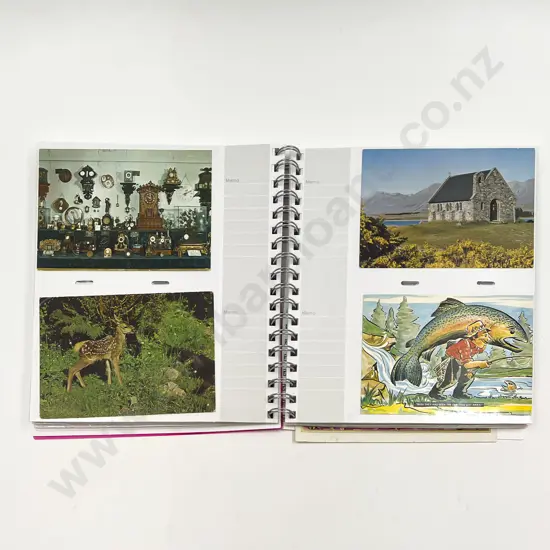Vintage Postcard Album & Other