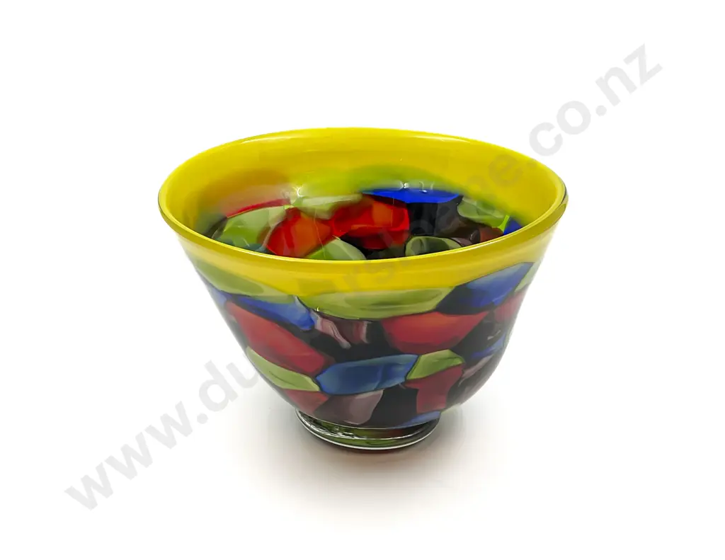 Large Art Glass Table Bowl Image 1++