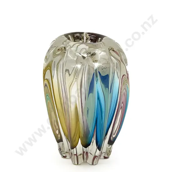 Mid C20th Murano Art Glass Vase