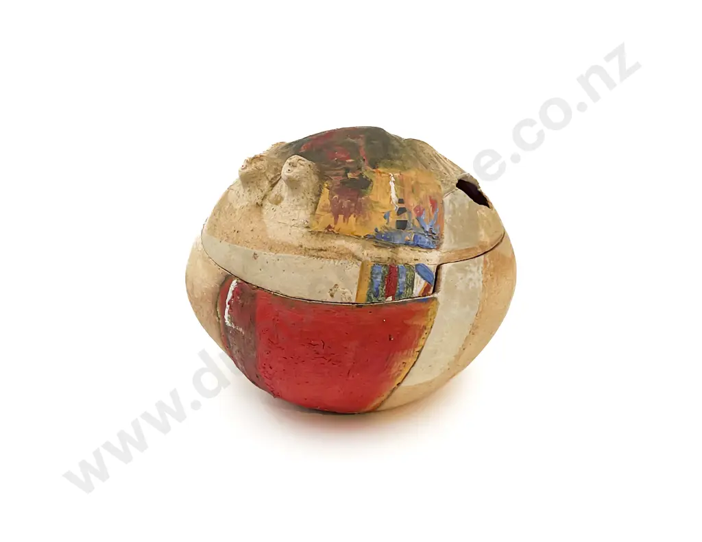 Gail Sammons Lidded Pottery Form Image 1++