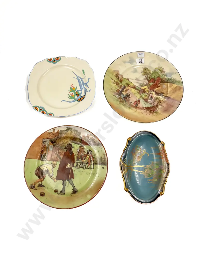 Two RD Plates together with Carlton Ware Dish etc Image 1++