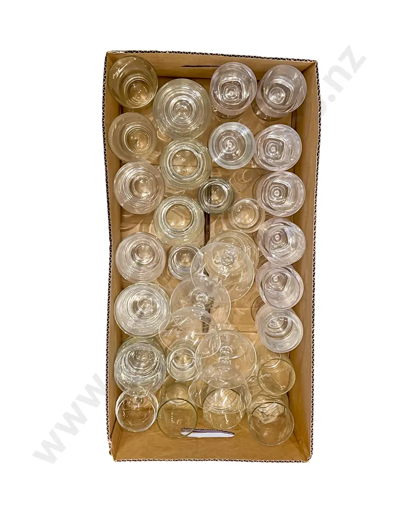 Two Boxes of Assorted Glass Ware Image 1++