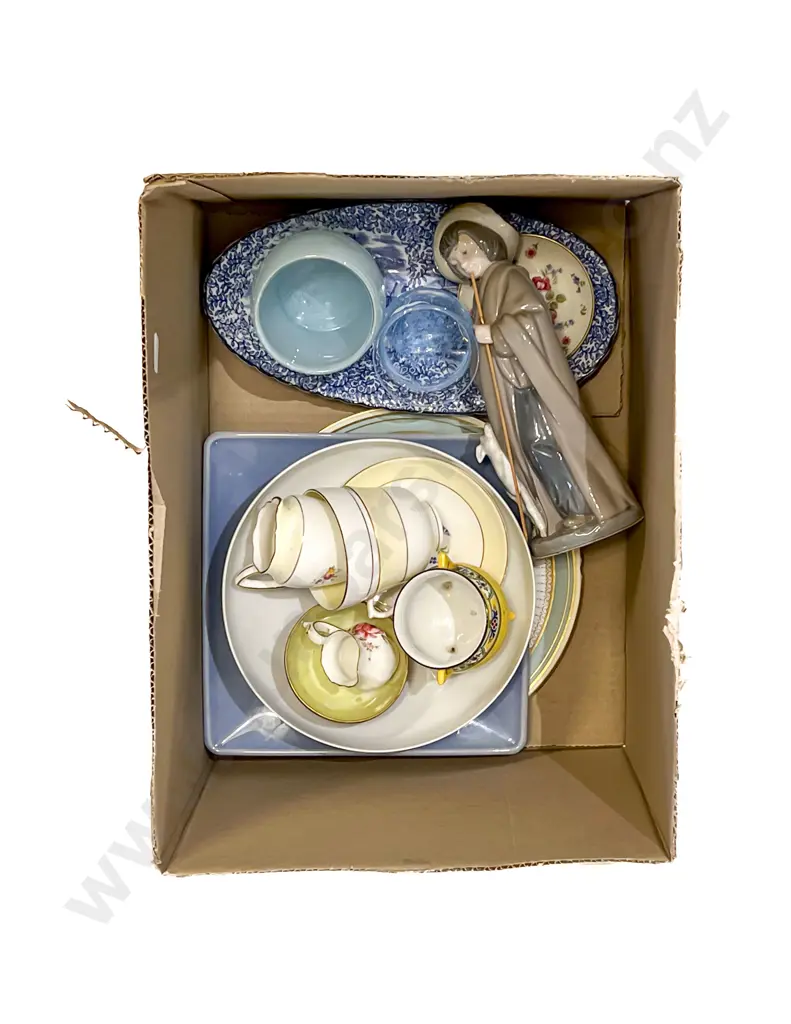 Quantity of Assorted Fancy China together with Nao Figure etc Image 1++