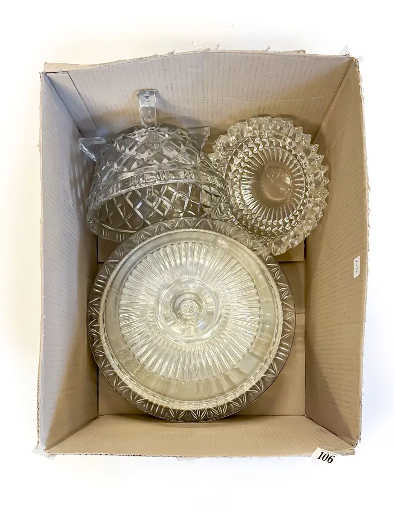 Two Boxes of Assorted Glass Ware Image 1++