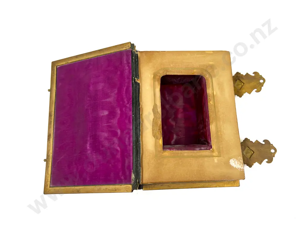 Victorian Hidden Compartment in Form of Photo Album Image 1++