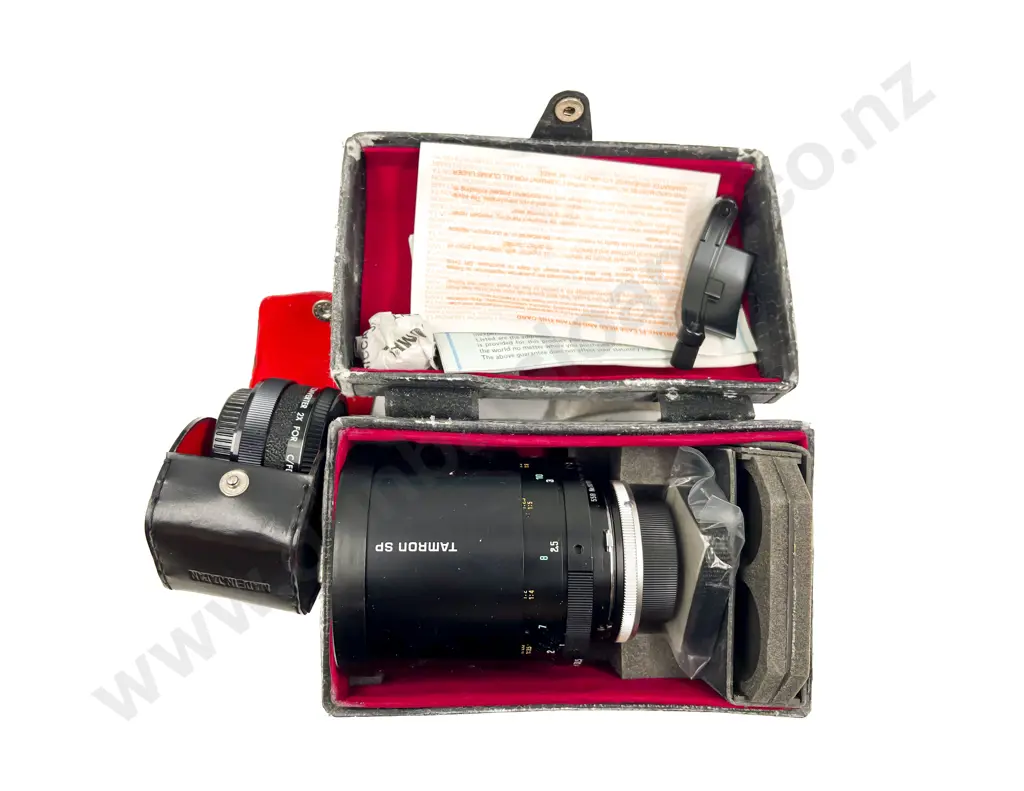 Hanimex Telephoto Lens together with Other Boxed Lens Image 1++