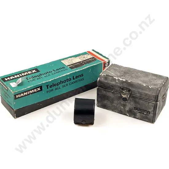 Hanimex Telephoto Lens together with Other Boxed Lens
