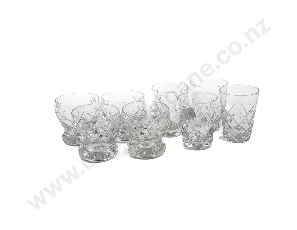 Quantity of Assorted Crystal incl Webb Corbett Image 1++