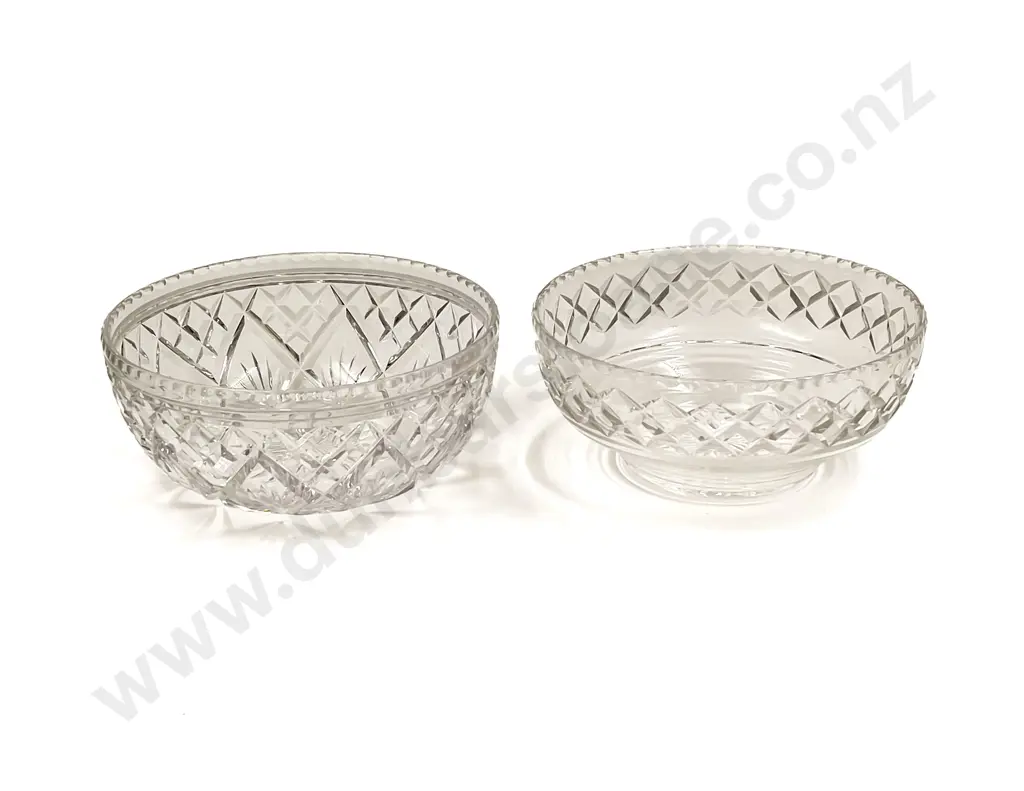 Two Stuart Crystal Bowls Image 1++