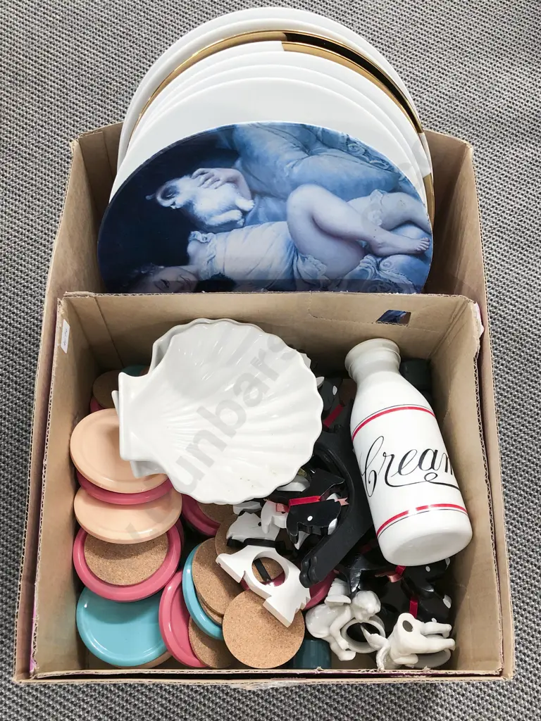 Box Quantity of Assorted China & Tableware Image 1++