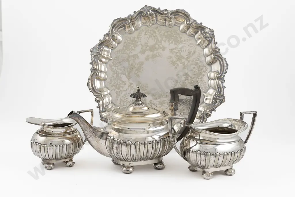 S/P Circular Salver Image 1++