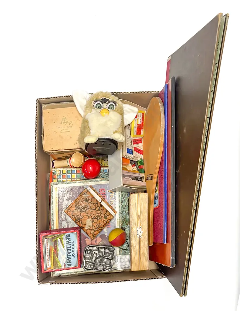 Two Boxes of Assorted Vintage Toys & Games etc Image 1++