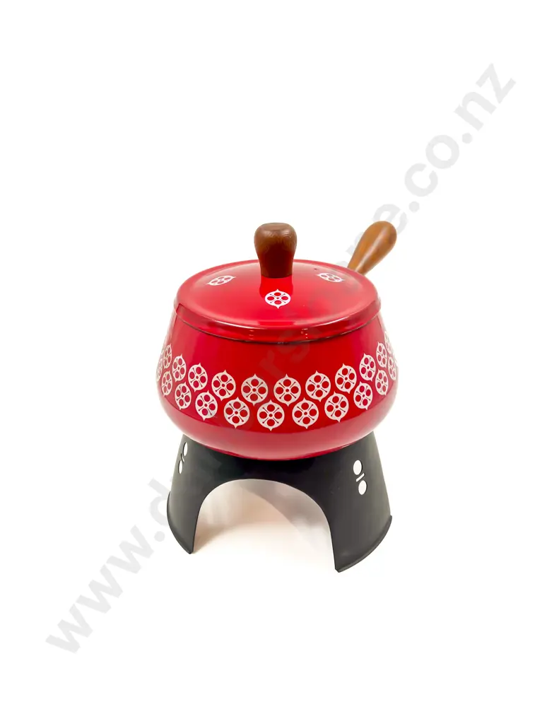 Vintage Boxed Fondue Set Image 1++