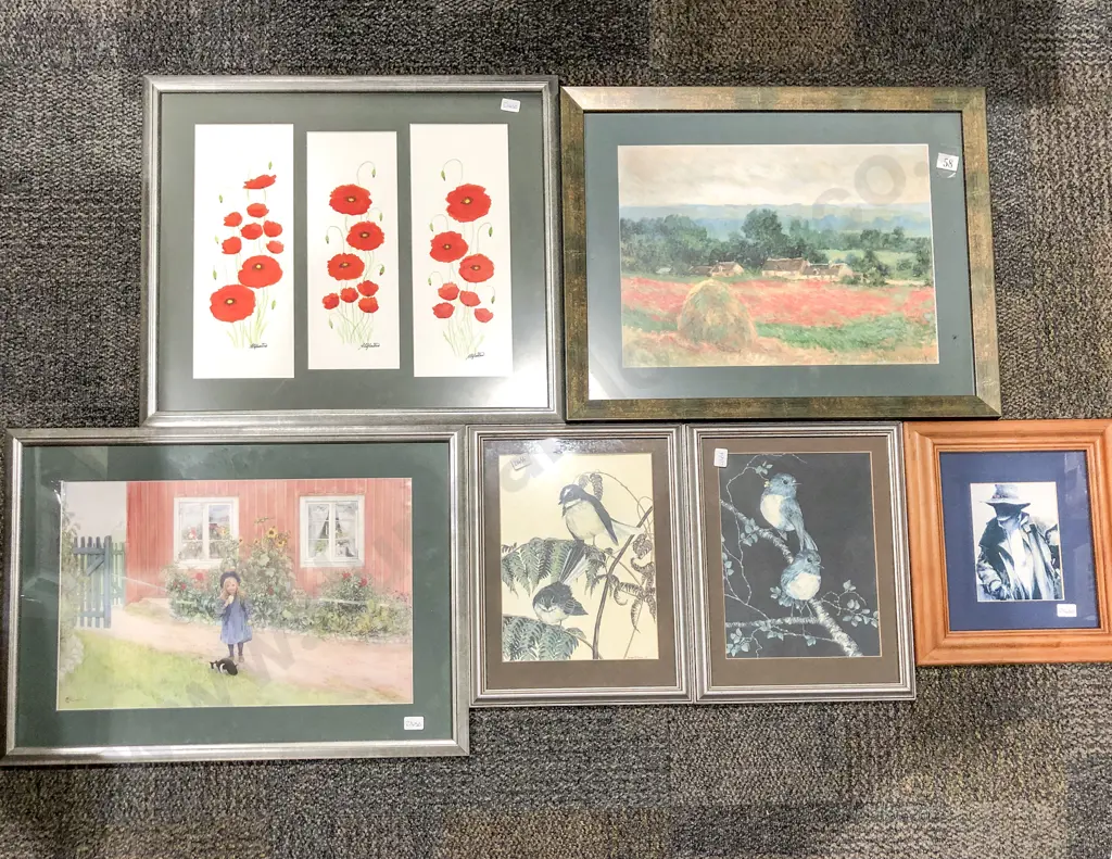 Six Assorted Prints Image 1++