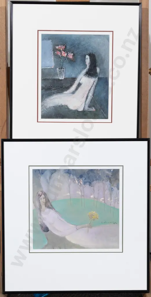 Unknown Artist - Two Nude Studies Image 1++