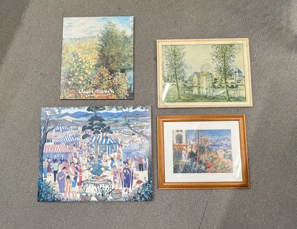 Six Assorted Framed Prints Image 1++