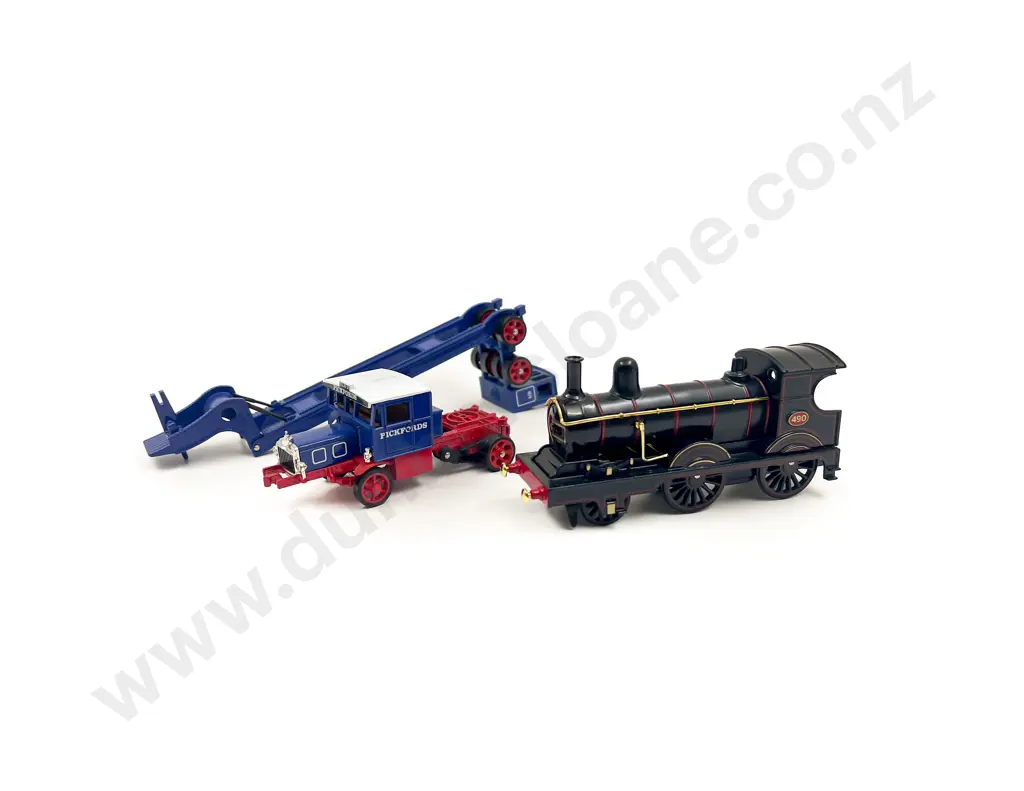 Models of Yesteryear YS-16 1929 Scammell Truck with Locomotive Image 1++
