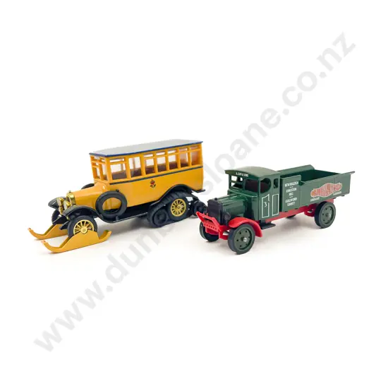 Models of Yesteryear Y-16 1923 Post Bus and Y-9 1920 Leyland Lorrie