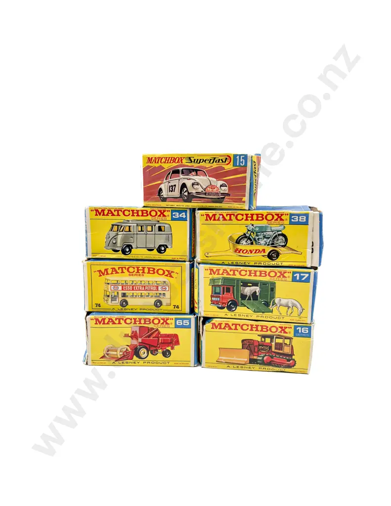 Seven Boxed 1-75 Series Matchbox Models Image 1++