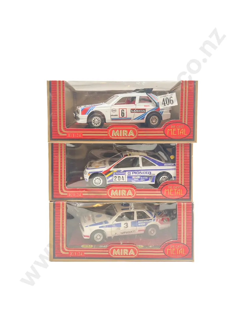 Three Mira 1-24 Scale Models Image 1++