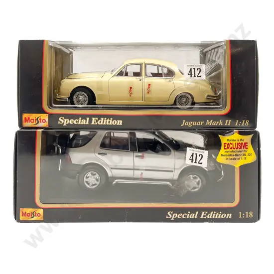 Two Maisto 1-18 Scale Models
