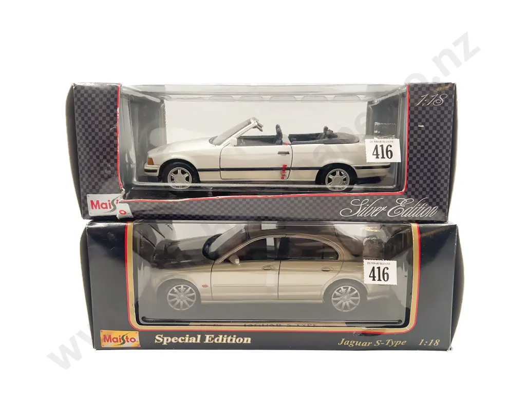 Two Maisto 1-18 Scale Models Image 1++