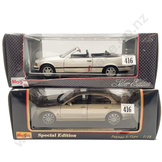 Two Maisto 1-18 Scale Models