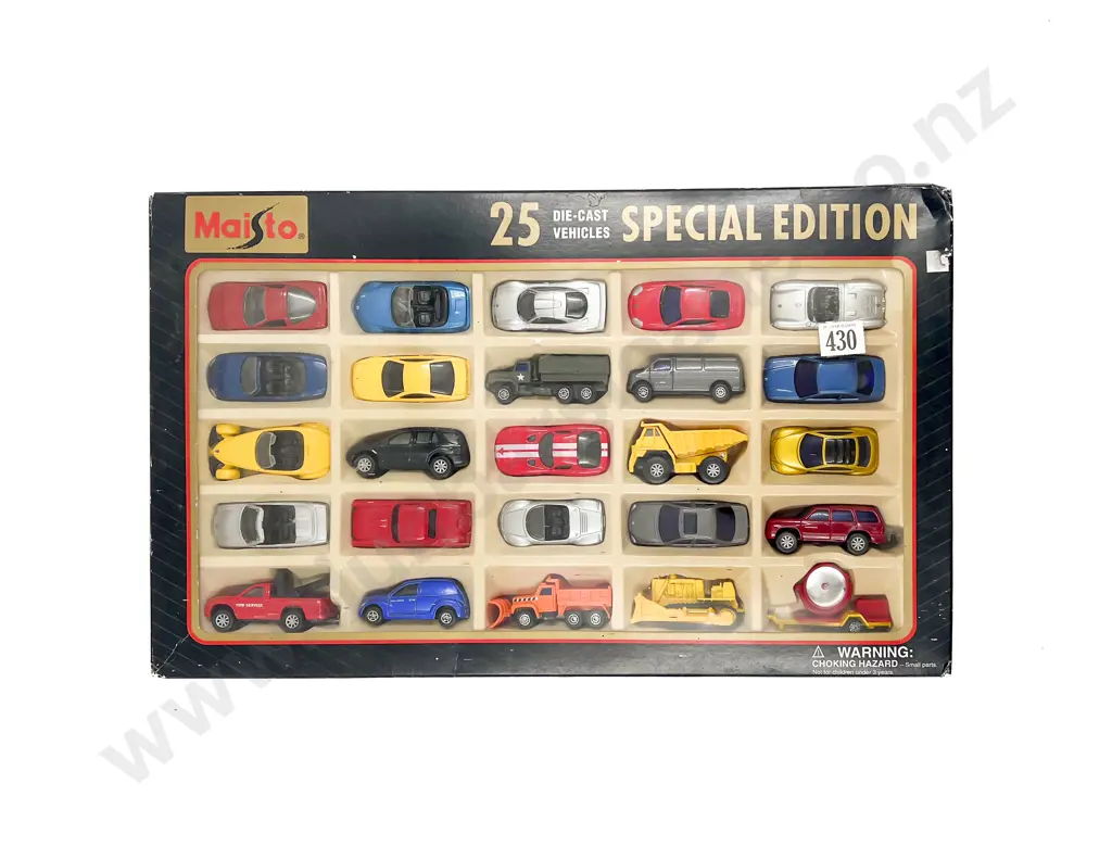 Maisto 25 Die Cast Vehicles Special Edition Image 1++