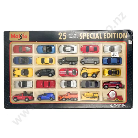 Maisto 25 Die Cast Vehicles Special Edition