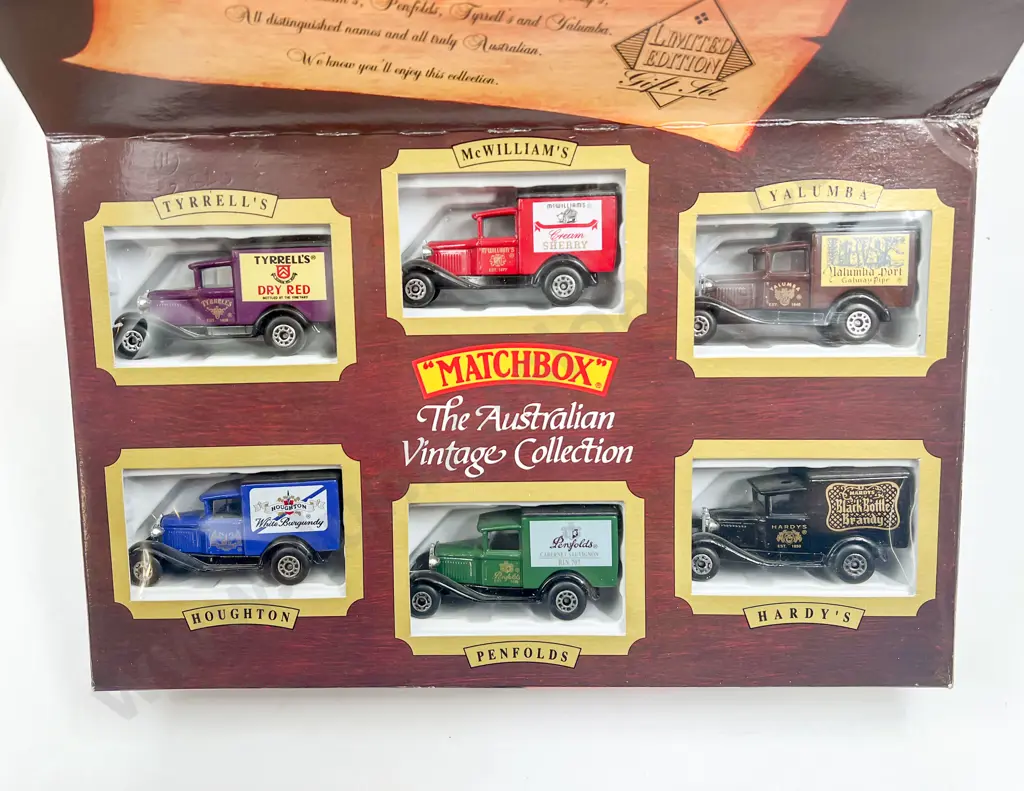 Matchbox Australian Vintage Gift Set and Other Five Classic Car Models Image 1++