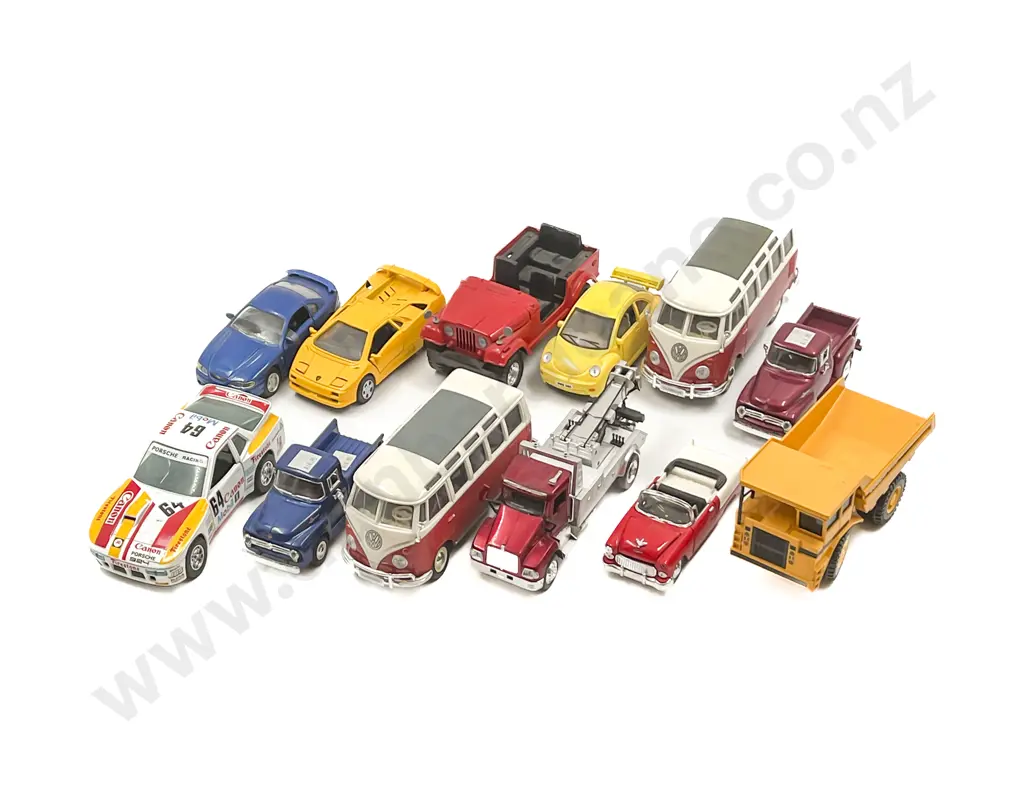 Collection Unboxed Mixed Manufacture Diecast Vehicles Image 1++
