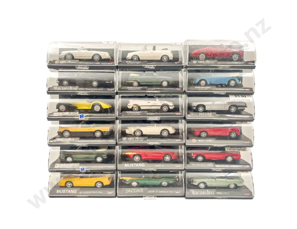 Collection Newray 1-43 Scale Diecast Vehicles Image 1++