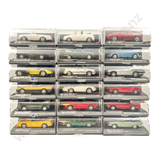 Collection Newray 1-43 Scale Diecast Vehicles