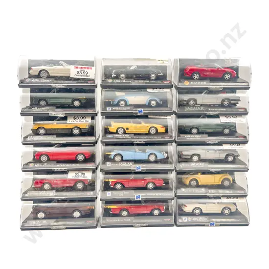 Collection Newray 1-43 Scale Diecast Vehicles
