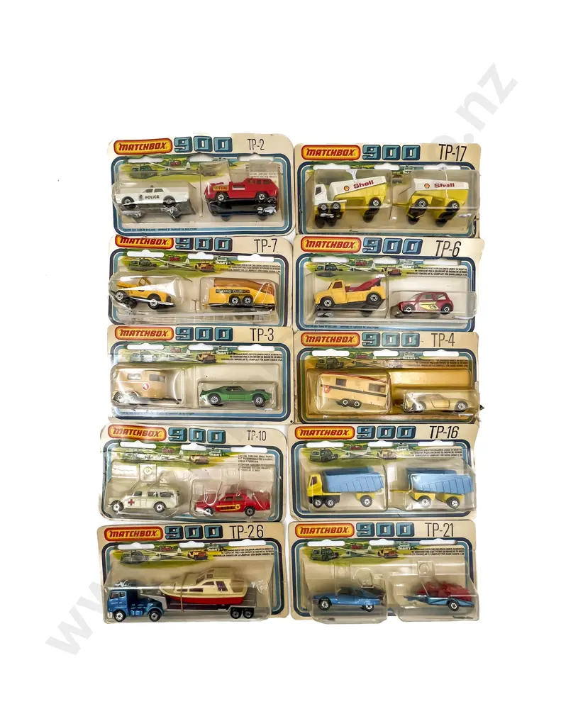 Boxed Matchbox 900 Series 10 Packs Image 1++