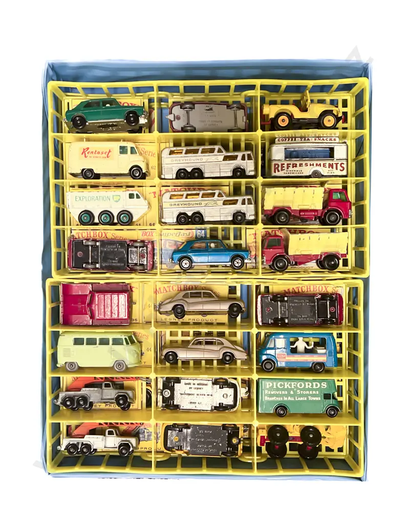 Matchbox 1-75 Series Collectors Case Complete with Models Image 1++