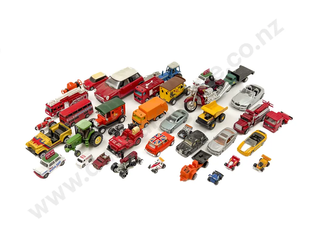 Collection Unboxed Mixed Manufacture Diecast Vehicles Image 1++