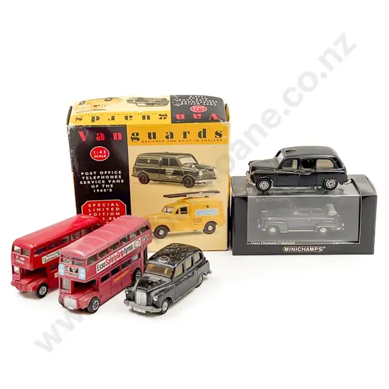 Boxed Vanguards Minichamp's and Four Various Unboxed Models